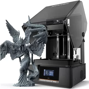 پرینتر سه بعدی رزینی ANYCUBIC، فوتون مونو M7 MAX با LCD مونو 7K 13.6 اینچی، دقت بالا، کنترل دما، بهره وری کارآمد، اندازه چاپ بزرگ 29.8 x 16.4 x 30 سانتیمتر