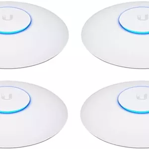 بسته چهارتایی اکسس پوینت دوال رادیو Ubiquiti Networks UAP-AC-PRO مدل Unifi AP AC PRO 11ac