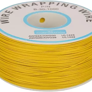 سیم مسی تک رشته ای 30AWG با هسته 0.25 میلی متر، سیم اتصال برد مدار، سیم تست PCB