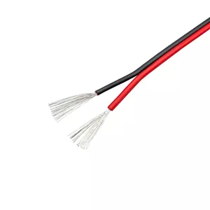 کابل محافظ 2 پین خودرو، کابل های الکترونیکی، سیم های برق 18AWG 12V LED بلندگو کابل مسی 16AWG تا 28AWG سیم تخت الکتریکی (اندازه: 1 متر، رنگ: 20awg)