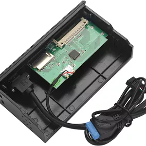 پنل جلویی کارت خوان داخلی کامپیوتر، هاب USB 3.0 چند منظوره همه کاره، پشتیبانی از کارت های M2 SD MS XD CF TF برای کامپیوتر، کارت خوان داخلی پرسرعت مناسب برای قسمت جلویی کیس کامپیوتر