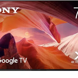 تلویزیون هوشمند 75 اینچی سونی BRAVIA 4K UHD LED Google TV - مدل KD-75X80L (مدل 2023) - نسخه امارات