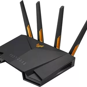 روتر دو بانده ASUS TUF-AX4200 WiFi 6 – سرعت 4200 مگابیت بر ثانیه، OFDMA و MU-MIMO، سازگار با AiMesh