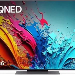 تلویزیون هوشمند 4K ال جی 55 اینچ QNED مدل QNED86 با ریموت جادویی AI، HDR10 و WebOS24 مدل 55QNED86T6A.Amve مشکی