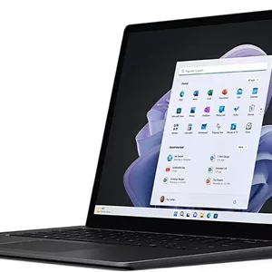 لپ تاپ مایکروسافت Surface 5 با صفحه نمایش 13.5 اینچی 2256 x 1504، پردازنده Intel i7-1255U، گرافیک یکپارچه Iris، رم 16 گیگابایتی، حافظه SSD 512 گیگابایتی، ویندوز 11، مشکی - [RBG-00039]، مدل 13.5 اینچی امارات