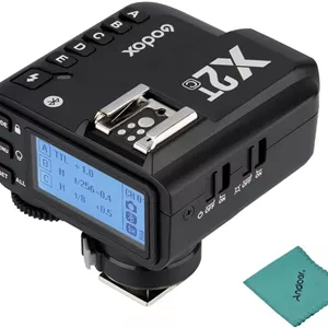 فرستنده فلاش بی‌سیم Godox X2T-C E-TTL II با سرعت 1/8000 ثانیه HSS 2.4G سازگار با دوربین‌های DSLR کانن Godox V1 TT685C TT350C V860II-C TT600 AD200 AD200Pro iPhone X/8/8 Plus