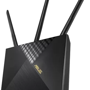 روتر بی‌سیم دو بانده گیگابیتی ایسوس مدل 4G-AX56 - پورتال اسیر، امنیت شبکه کلاسیک Aiprotection، کنترل والدین - مشکی