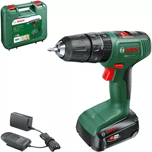 دریل چکشی شارژی بوش EasyImpact 18V-40 (همراه با 1 باتری 2.0 آمپر ساعت، سیستم 18 ولت، در جعبه)