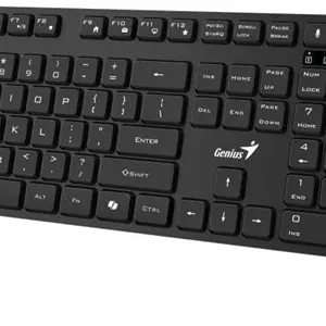 ست کیبورد و ماوس بی صدای Genius KM-8216S با دستیار هوش مصنوعی و دستورات صوتی