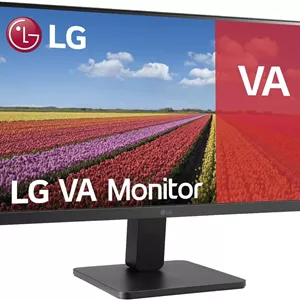 مانیتور کامپیوتر رومیزی ال‌جی مدل 22MR410-B سایز 22 اینچ - پنل VA، رزولوشن FHD (1920 x 1080)، زمان پاسخگویی 5 میلی‌ثانیه GtG با نرخ تازه‌سازی 100 هرتز، پوشش 99% sRGB، AMD FreeSync، عملکردهای گیمینگ و محافظت از چشم