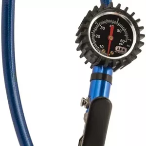 تنظیم کننده فشار باد تایر ARB ARB605A با گیج آنالوگ و شلنگ انعطاف پذیر - آبی