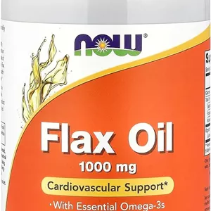 روغن تخم کتان ناو فودز، امگا 3 های ضروری، 1000 میلی گرم، 250 سافت ژل