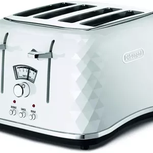 تستر نان 4 تکه دلونگی مدل Brillante CTJ4003W - سفید