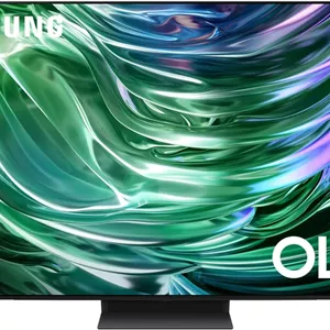 تلویزیون 77 اینچ OLED سامسونگ، مدل S90D، کیفیت 4K، پردازنده NQ4 AI Gen2، OLED HDR ، Samsung TV Plus، تلویزیون هوشمند Tizen، QA77S90DAEXZN (نسخه امارات متحده عربی - 2024)
