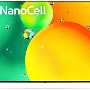 تلویزیون هوشمند 65 اینچ ال‌جی مدل NANO75SQA با فناوری NanoCell 4K – HDR 10 Pro و HLG، Active HDR، رنگ‌های خالص، پردازنده α5 Gen5 AI، نرخ نوسازی 60 هرتز، حالت Filmmaker، WebOS 22 - مشکی