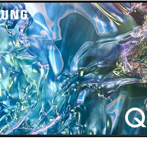تلویزیون هوشمند سامسونگ، تلویزیون بزرگ، QLED، Q60D، ۸۵ اینچ، ۲۰۲۴، حجم رنگ ۱۰۰٪ با Quantum Dot، ارتقاء کیفیت تصویر 4K، مشکی، QA85Q60DAUXZN - نسخه بین المللی (بازسازی شده)