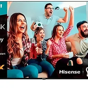 تلویزیون هوشمند هایسنس 4K UHD سایز 58 اینچ مدل 58A61N رنگ مشکی