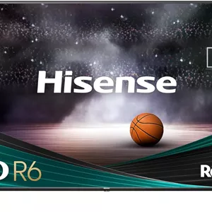 تلویزیون هوشمند 43 اینچی هایسنس سری R6 با کیفیت 4K UHD، فناوری Dolby Vision HDR و سازگاری با الکسا (مدل 43R6G)