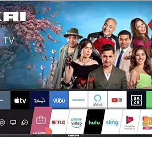 تلویزیون هوشمند 50 اینچ نیکای UHD LED WebOS سری پلاتینیوم، ریموت جادویی، طراحی صفحه نمایش سینمایی 4K Ultra HDR، Dolby Audio، کنترل صوتی هوشمند، برنامه های YouTube، Netflix، Shahid – NIK50MEU4STN