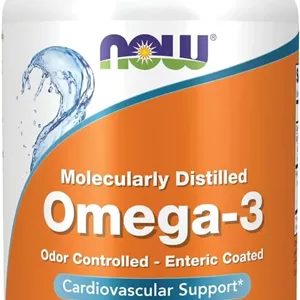 روغن امگا 3 Now Foods، 180 سافت ژل