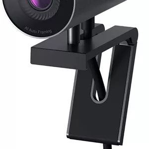 وب کم 4K دل UltraSharp HDR با پوشش حریم خصوصی، دوربین کامپیوتر USB HD با حسگر 4K Sony STARVIS CMOS/IR/Proximity، مشکی - آلومینیوم آنودایز شده - WB7022 - برای ویندوز