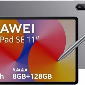 تبلت HUAWEI MatePad SE 11 اینچ، فقط WIFI، 8 گیگابایت رم128 گیگابایت حافظه داخلی، خاکستری Nebula، قلم M-Pen lite در جعبه