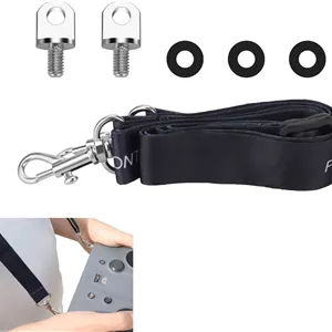 بند گردنی دو قلابه برای ریموت کنترل DJI Mavic 4Pro، بند شانه ای قابل تنظیم (33-58 سانتی متر)، نرم و بادوام، سازگار با RC Pro 2/RC Plus/RC2IRC/کنترلر هوشمند