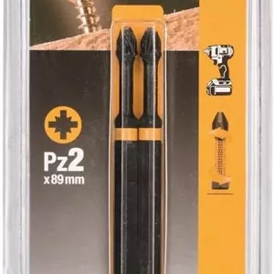 نوک پیچ گوشتی ضربه ای DeWalt DT70566T-QZ، زرد، 85 میلی متر، 2 عدد