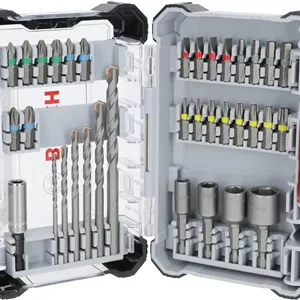 مجموعه 35 عددی سری پیچ گوشتی بسیار سخت بوش و مته CYL-3 (197 x 110.5 میلی متر، لوازم جانبی حرفه ای پیچ گوشتی، مته)