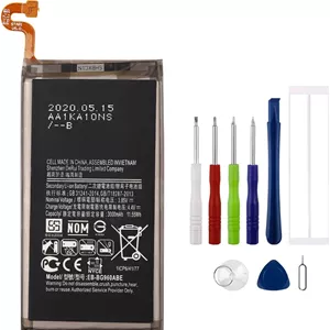 باتری قابل شارژ جدید EB-BG960ABE سازگار با گلکسی S9 مدل‌های SM-G960, SM-G960A, SM-G960T, SM-G960P, SM-G960V, SM-G960R4, SM-G960F, SM-G960U به همراه ابزار