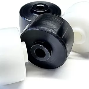 چرخ های راهنمای اصلی ورود پالت تراک مناسب پالت تراک های BT Rolatruc LHM230 و مشابه - مجموعه 2 عددی (سفید)