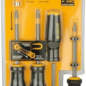 مجموعه پیچ گوشتی 4 عددی دیوالت مدل DWHT62054-0 MAX FIT®