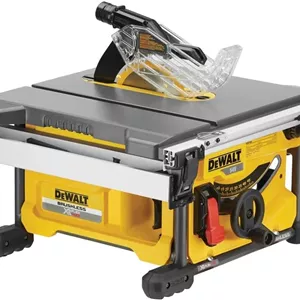 اره میزی دیوالت DCS7485N-XJ XR Flex Volt، واحد اصلی، 108 وات، 54 ولت، زرد/مشکی، 210 میلی متر، مجموعه 8 عددی