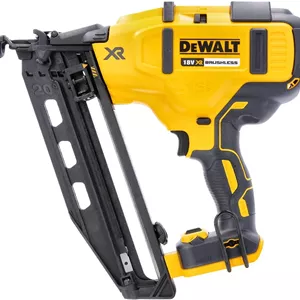 میخکوب بادی بدون برس DEWALT DCN660N-XJ، 200 وات، 18 ولت، زرد