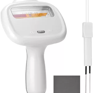 تستر استخر UNI-T مدل PC102C، قلم تست PH قابل حمل کیفیت آب استخر، تستر PH و کلر 2 در 1