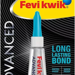 چسب قطره ای فوری Fevikwik Advanced 3 گرمی برای تعمیر، ضد آب، ضد ضربه، با چسبندگی بادوام