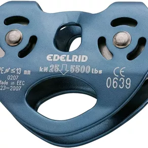 قرقره دوبل کابل ریلی EDELRID، تیتانیومی
