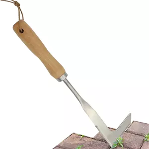 ابزار علف هرز کن درزها - ابزار دستی استیل ضد زنگ برای از بین بردن علف هرز در شکاف ها - ابزار باغبانی برای تراس ها، سنگفرش، خزه، پاسیوهای آجری، بالکن، حیاط، مسیرها و پیاده روها