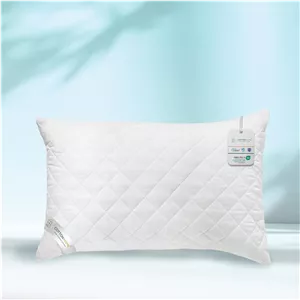 بالش میکروفایبر وینتیج Cotton Home®، 50 در 75 سانتی متر، بالش خواب سبک وزن استاندارد، بالش خواب لوکس هتلی برای حمایت از پهلو و افرادیکه به پشت می خوابند، نرم، کرکی و ضد حساسیت (سفید) بسته 1 عددی