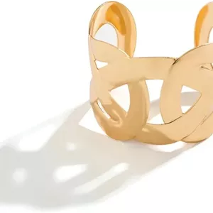 دستبند النگویی کاف شیک و جدید زنانه و دخترانه با روکش طلایی شاینینگ دیوا (rrsd16168b) (طلایی)