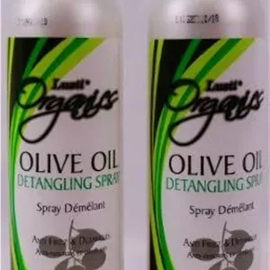 اسپری باز کننده گره مو و ضد وز روغن زیتون Lusti Organics، ۳۵۵ میلی لیتر (بسته ۲ عددی) از Lusti