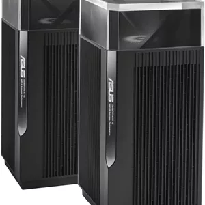 روتر وای فای 6 سه بانده ASUS ZenWiFi Pro XT12 AX11000، با 12 جریان، پوشش تا 550 متر مربع، امنیت شبکه بدون نیاز به اشتراک، کنترل والدین پیشرفته، Instant Guard، VPN، دو پورت 2.5G، بسته 2 عددی