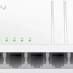سوییچ اترنت گیگابیتی 5 پورت Cudy GS105U با جک برق USB-C، اسپلیتر اترنت رومیزی، بدنه پلاستیکی، سوییچ بدون محافظ، Plug & Play، بدون فن و غیر مدیریتی