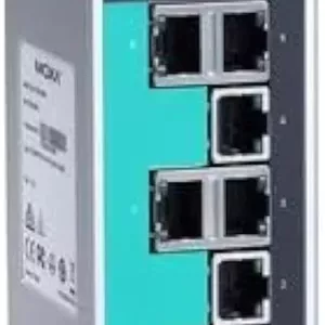 سوئیچ اترنت غیر مدیریتی 8 پورت MOXA EDS-208A-T، -40 تا 75 درجه سانتیگراد