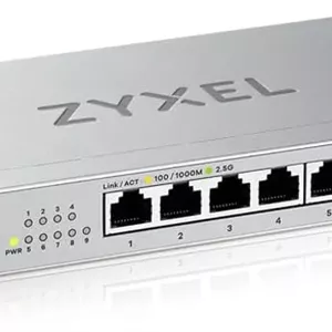 سوئیچ غیر مدیریتی 8 پورت 2.5GbE زایکسل XMG108 با 1 پورت 10G SFP