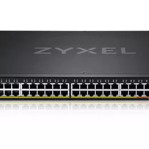 سوئیچ 48 پورت GbE L3 Access PoE  زایکسل با 6 پورت آپلینک 10G (960W) (XGS2220-54FP)