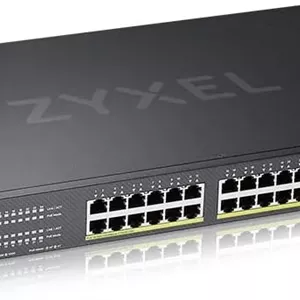 سوئیچ PoE لایه 2 گیگابیتی 24 پورت Zyxel GS2220-28HP با آپلینک و NCCPro یک ساله - منطقه اروپا - سوئیچ - تعداد پورت: