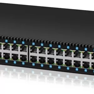 سوییچ اترنت گیگابیتی 48 پورت keepLiNK - دستگاه شبکه کامپیوتری، مدیریتی، با 6 اسلات SFP 1G، 1 پورت کنسول، 1 پورت USB، IPv6، مسیریابی استاتیک، قابل نصب روی میز یا رک