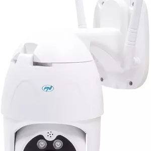 دوربین مداربسته بی سیم PNI IP230TLR 1080P با H264PTZپشتیبانی از microSD 128 گیگابایتی، دید در شب، برنامه Tuya، P2P، Android، iOS، برای داخل و خارج از خانه