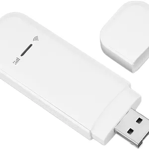 دانگل وای فای قابل حمل B1/3/7/8/20 4G LTE سیم کارت، روتر هات اسپات وای فای با سرعت بالا 150 مگابیت بر ثانیه برای 10 کاربر، اتصال آسان، با اسلات کارت سیم، برای تلفن همراه، کامپیوتر و تبلت